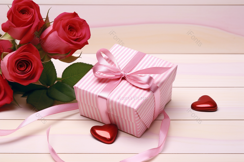 唯美情人节礼物盒,高清,摄影图,摄影图片,图片大全,摄影图免费下载